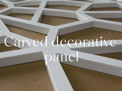 Декоративная панель с резьбой