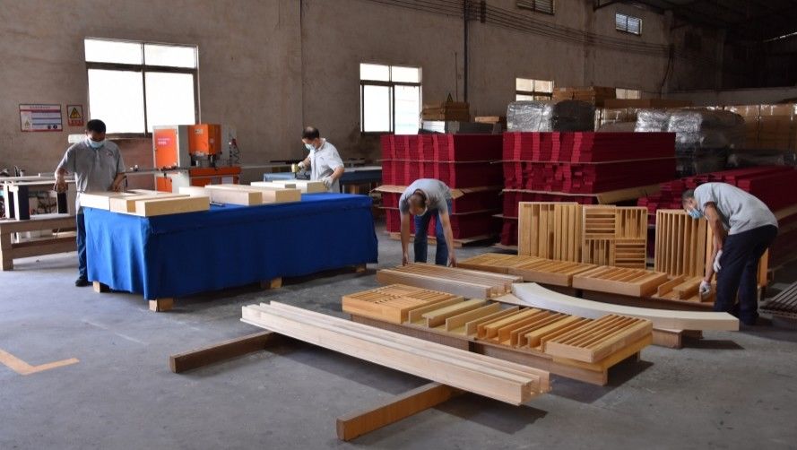 Guangzhou Wuyang Yiguan Acoustic Materials Co., Ltd. производственная линия производителя