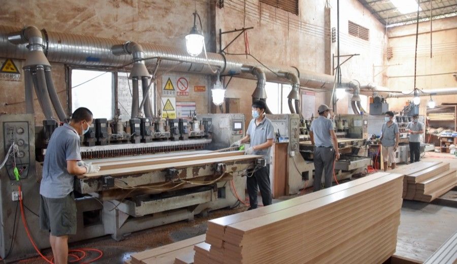 Guangzhou Wuyang Yiguan Acoustic Materials Co., Ltd. производственная линия производителя