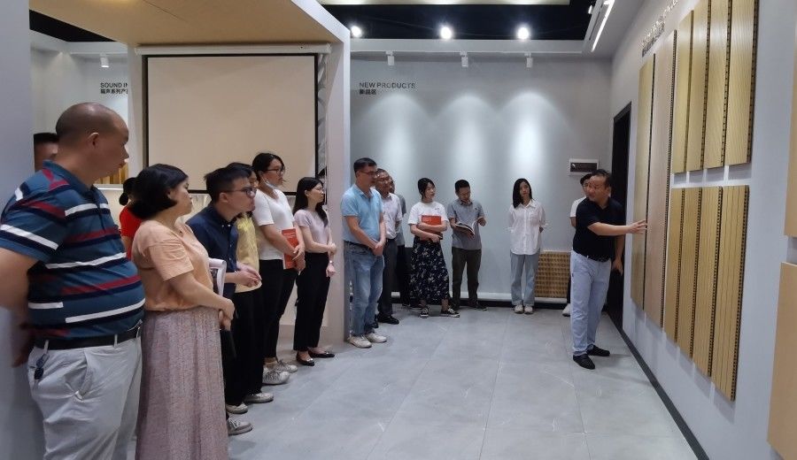 Guangzhou Wuyang Yiguan Acoustic Materials Co., Ltd. производственная линия производителя