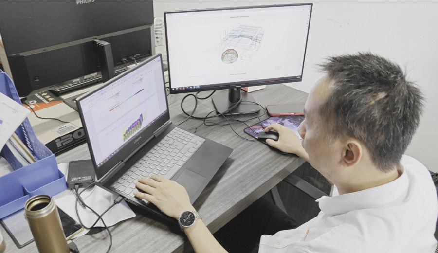 Guangzhou Wuyang Yiguan Acoustic Materials Co., Ltd. производственная линия производителя