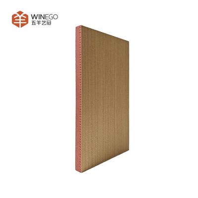 Eco Friendly Micro Perforated Sound Panels With Veneer For Home And Commercial